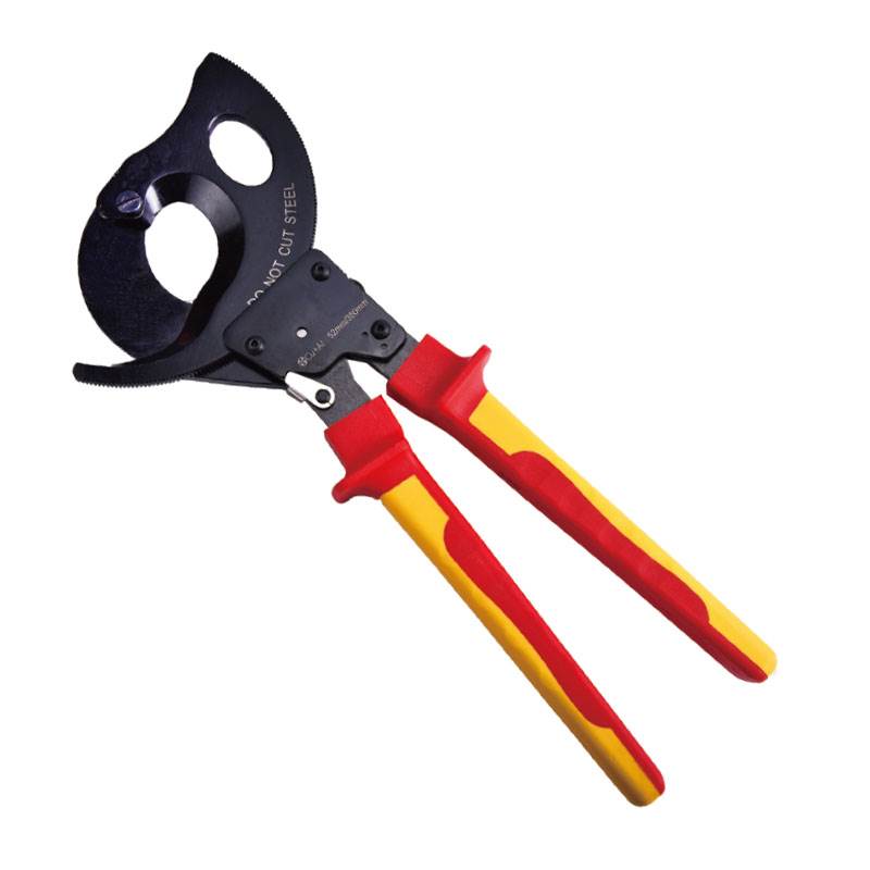 VDE绝缘棘轮式电缆剪