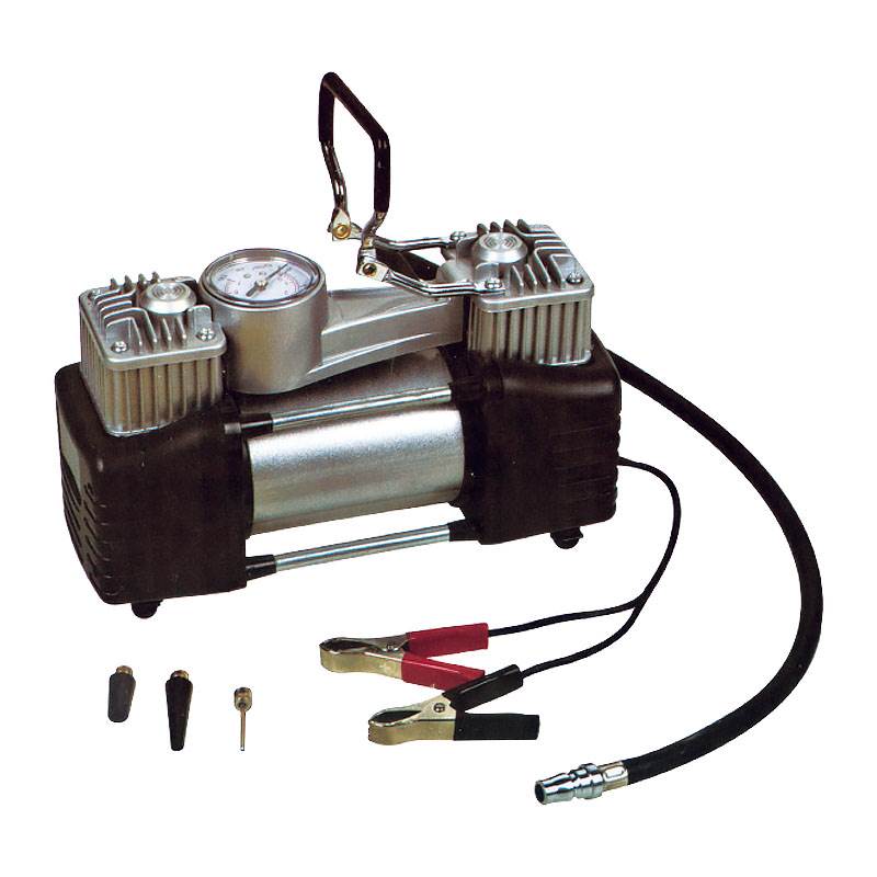 金属30双缸车载充气泵