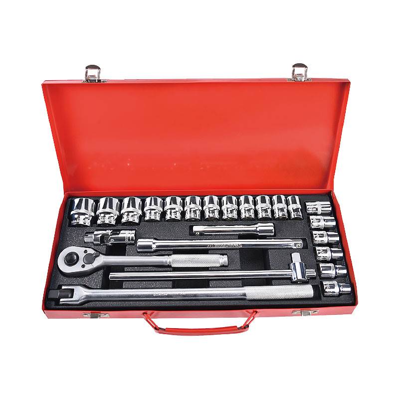 24件12.5mm系列公制套筒组套