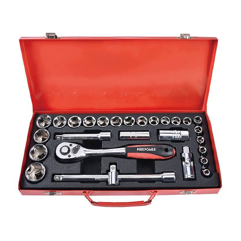 28件12.5mm系列公制套筒组套