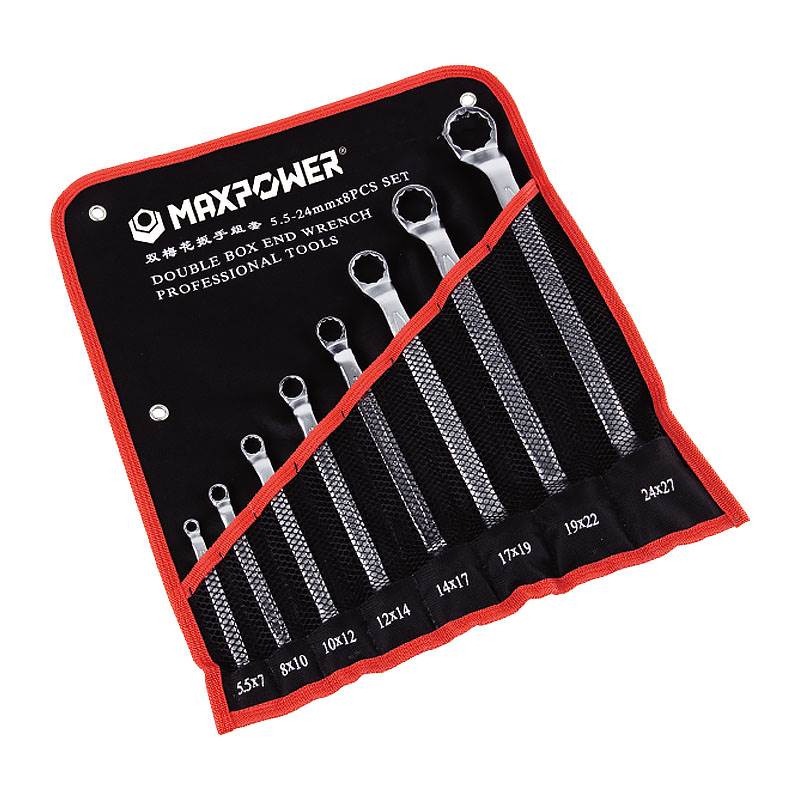 双梅花扳手8、10件套