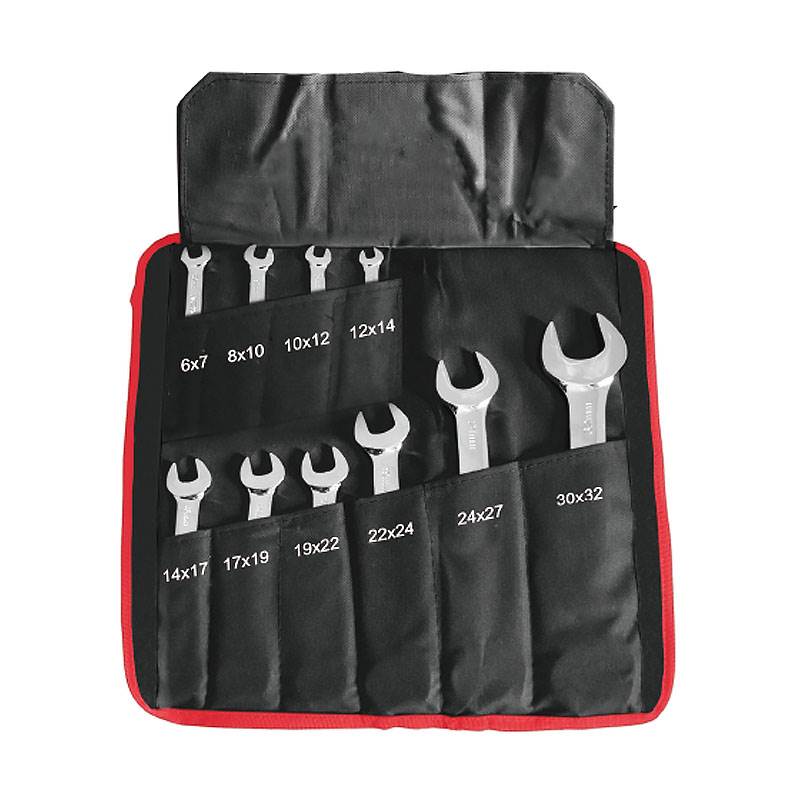 工业级加长双头呆扳手8、10、13件套