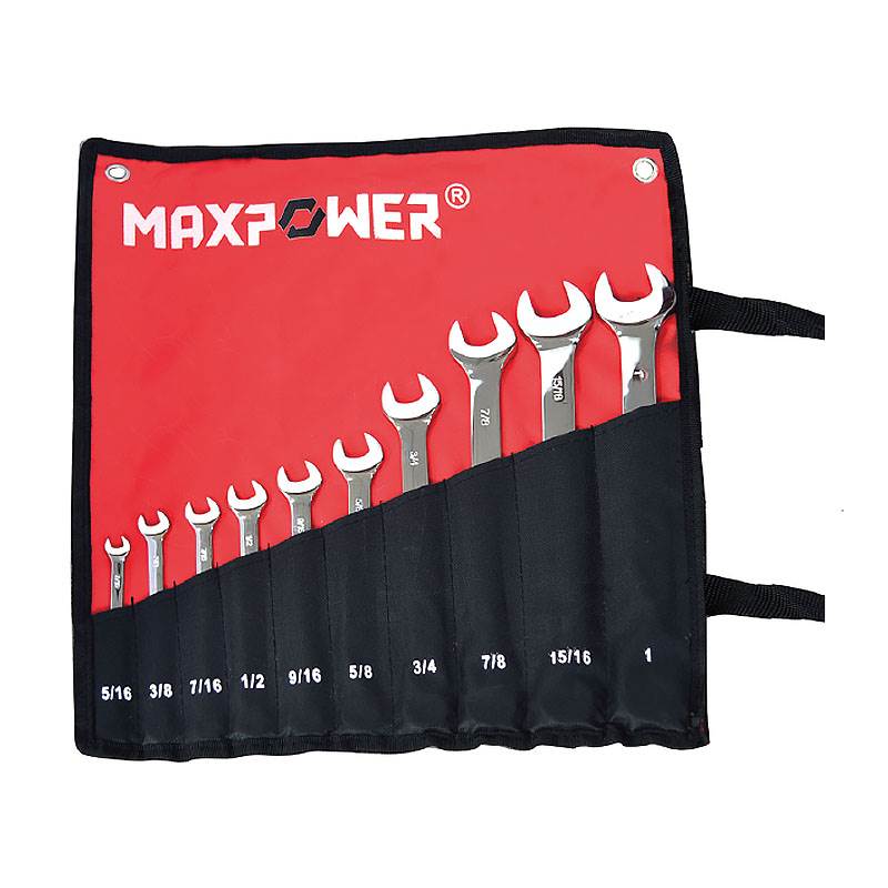 英制两用扳手8、10件套