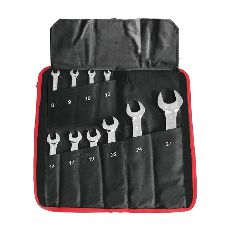 工业级加长两用扳手8、10、14、23件套