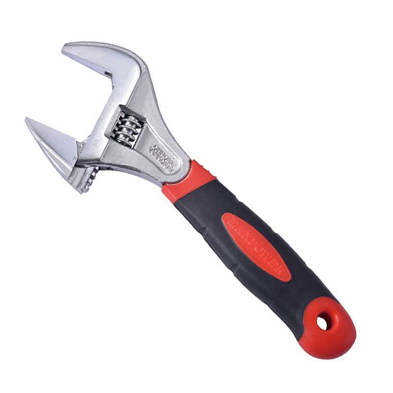 超大开口轻型胶柄活扳手