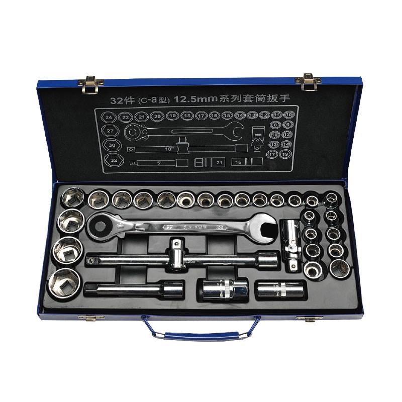 32件(C-A型)12.5mm系列公制套筒组套