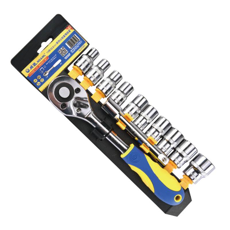 12件12.5mm系列公制套筒组套